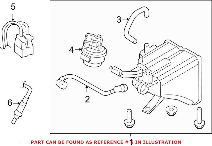 Porsche Oxygen Sensor – Rear 95560617800