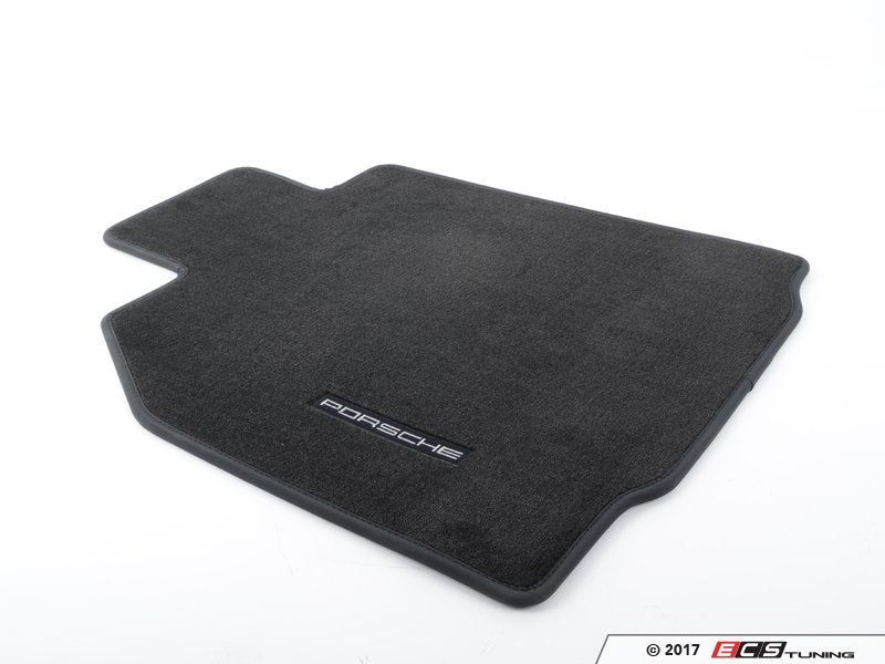 Set Of Floor Mats - Black