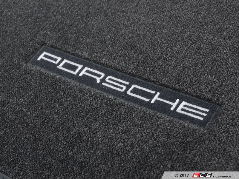 Set Of Floor Mats - Black