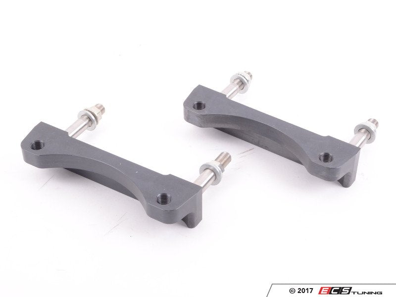 E46 M3 Front Porsche Caliper Adapter - Pair