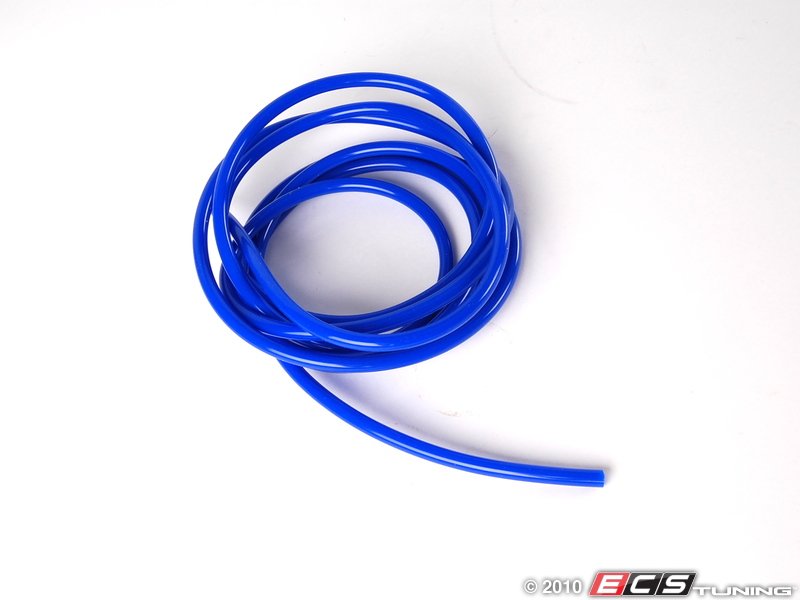 Silicone Vacuum Hose - Blue - 9 Feet