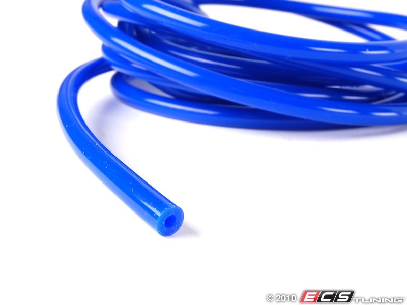 Silicone Vacuum Hose - Blue - 9 Feet