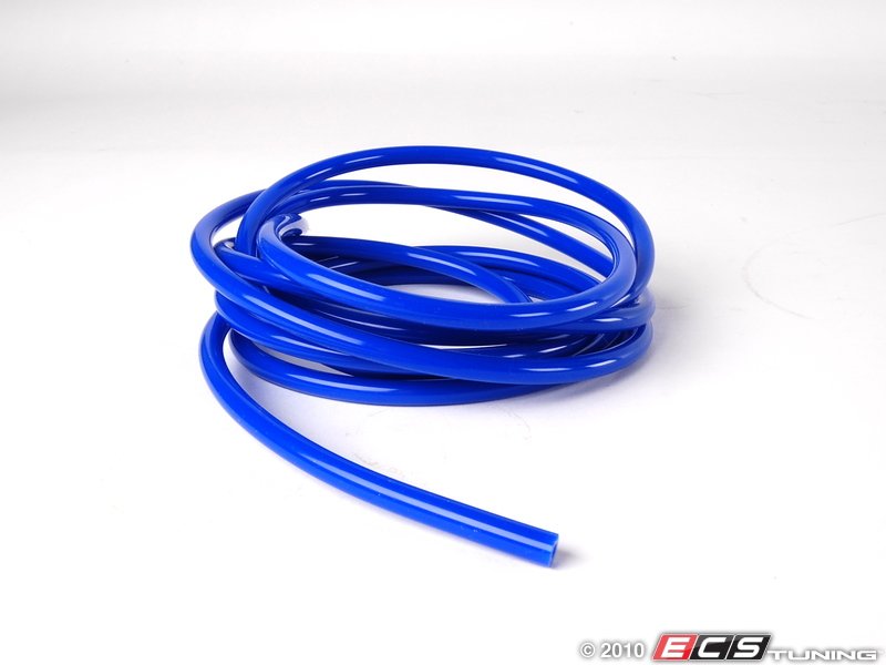 Silicone Vacuum Hose - Blue - 9 Feet