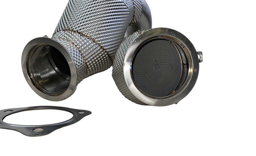 Racing Dynamics Downpipes w/ Sport Cats - Porsche 958.2 Cayenne