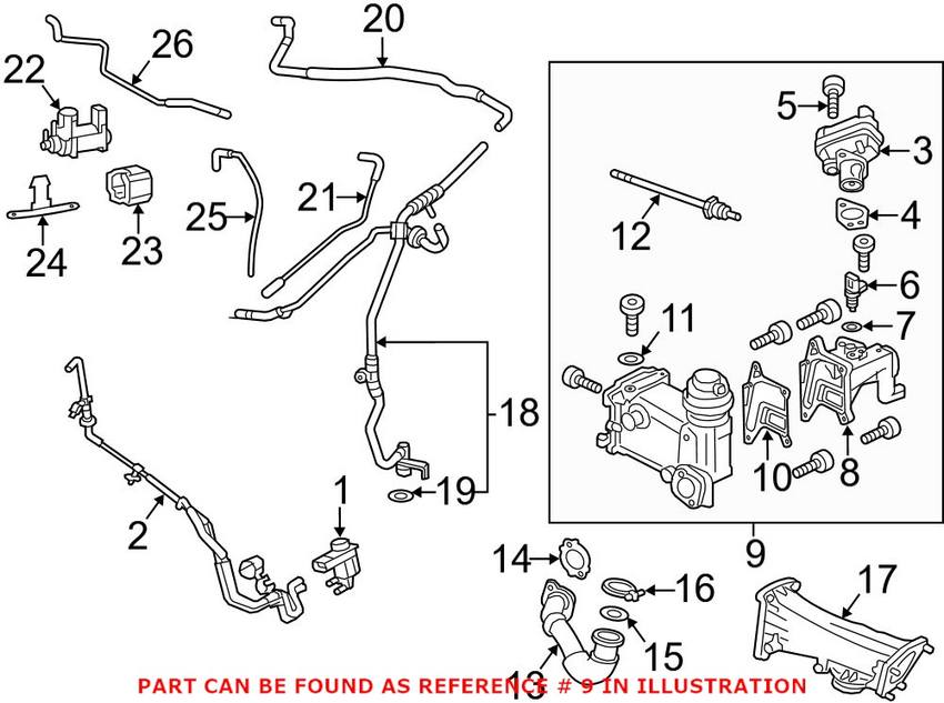 Porsche Fuel Injection Fuel Heater 95811101170 – Genuine Porsche