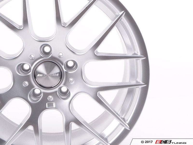 18" M359 Wheels - Staggered Set Of Four - Hyper Silver