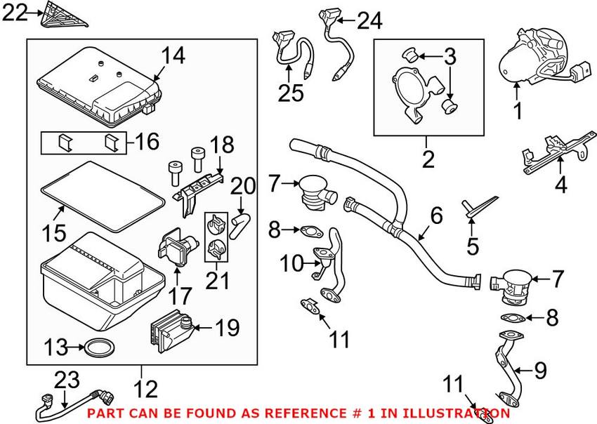 Porsche Secondary Air Injection Pump 95B959253 – Genuine Porsche