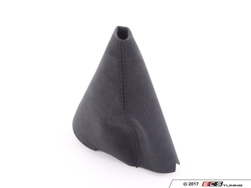 BFI Manual Alcantara Shift Boot - Black Stitching