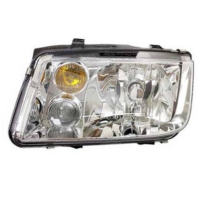 VW Headlight Assembly – Driver Side (Halogen) 1J5941017BH – Hella 963660251