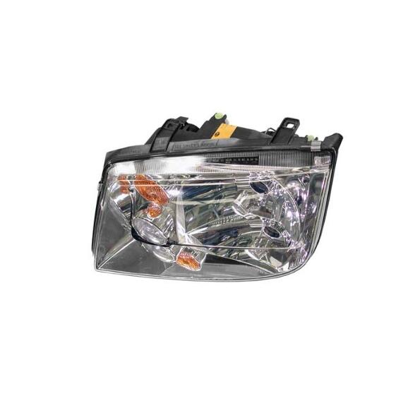 VW Headlight Assembly – Driver Side (Halogen) 1J5941017BH – Hella 963660251