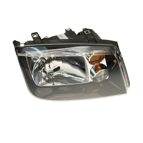 VW Headlight Assembly – Passenger Side (Halogen) (w/ Foglight) 1JM941018 – Hella 963660521