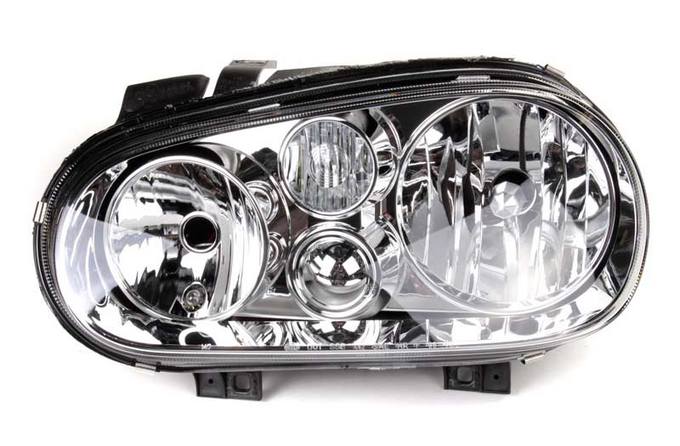 VW Headlight Assembly – Driver Side (Halogen) 1J0941017B – Hella 963711071