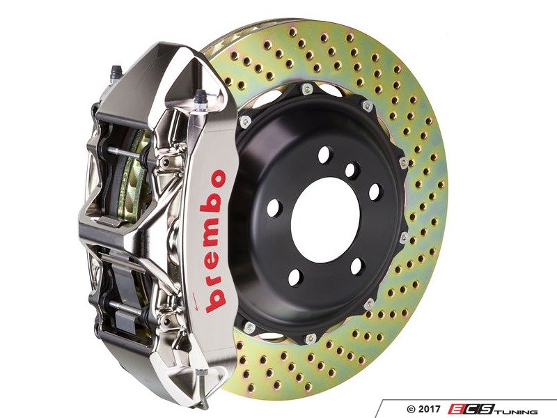 Brembo GT Front Big Brake Kit - 2 Piece Drilled Rotors (380x34)