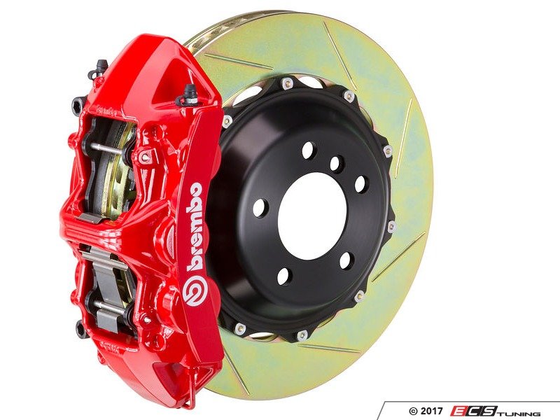 Brembo GT Front Big Brake Kit - 2 Piece Slotted Rotors (380x34)