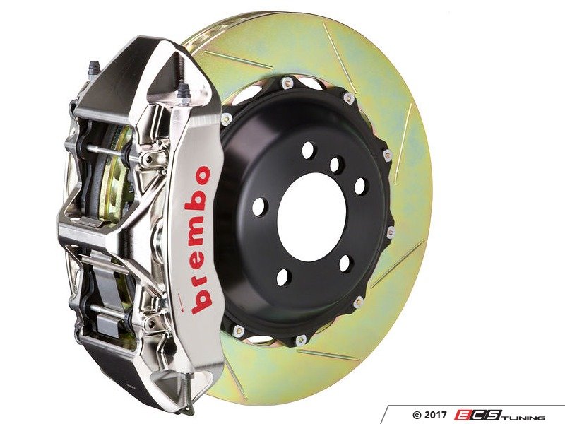 Brembo GT Front Big Brake Kit - 2 Piece Slotted Rotors (380x34)