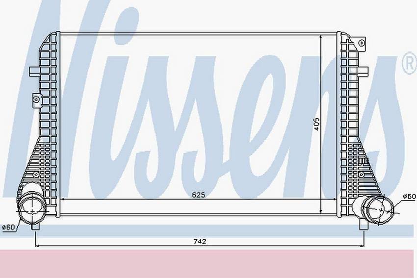 VW Intercooler 3AA145805C – Nissens 96542