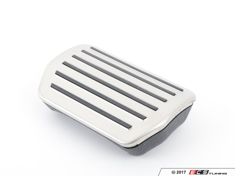 Brushed Stainless Pedal Cap - Brake