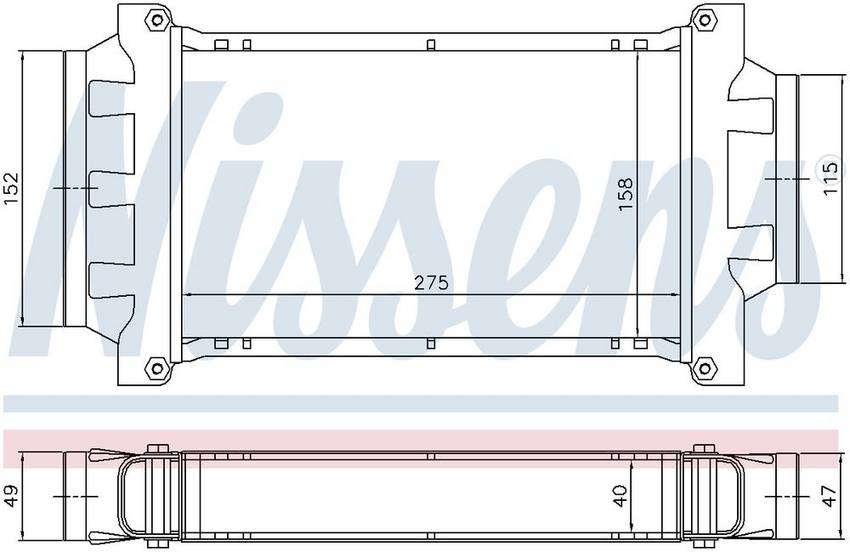 Mini Intercooler 11651515368 – Nissens 96777