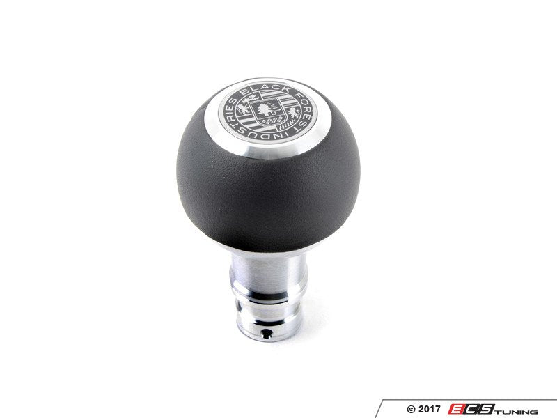 GS2 Heavy Weight Shift Knob - Smooth Black Nappa Leather