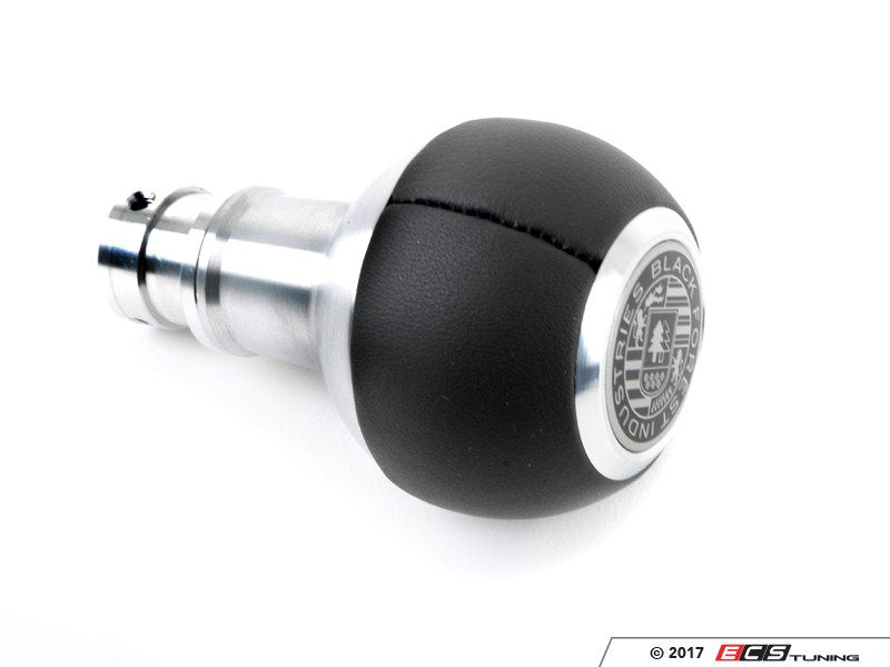 GS2 Heavy Weight Shift Knob - Smooth Black Nappa Leather