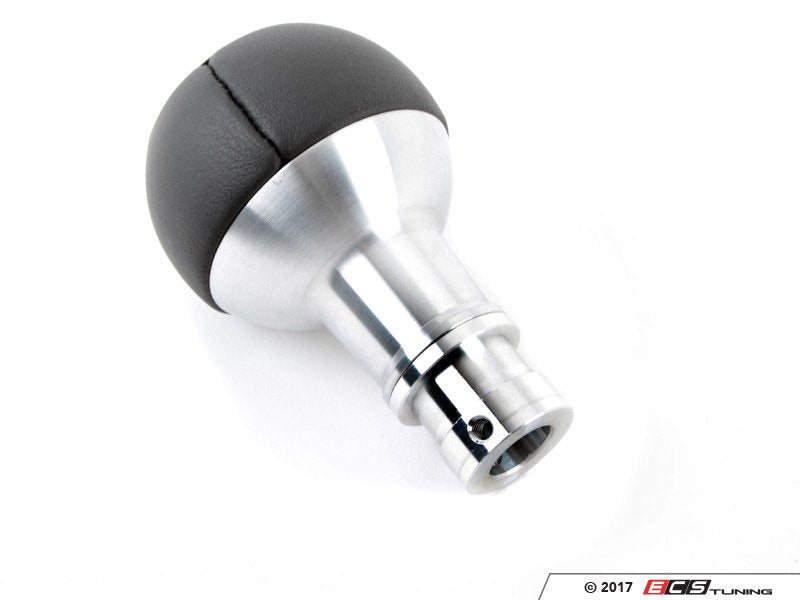 GS2 Heavy Weight Shift Knob - Smooth Black Nappa Leather