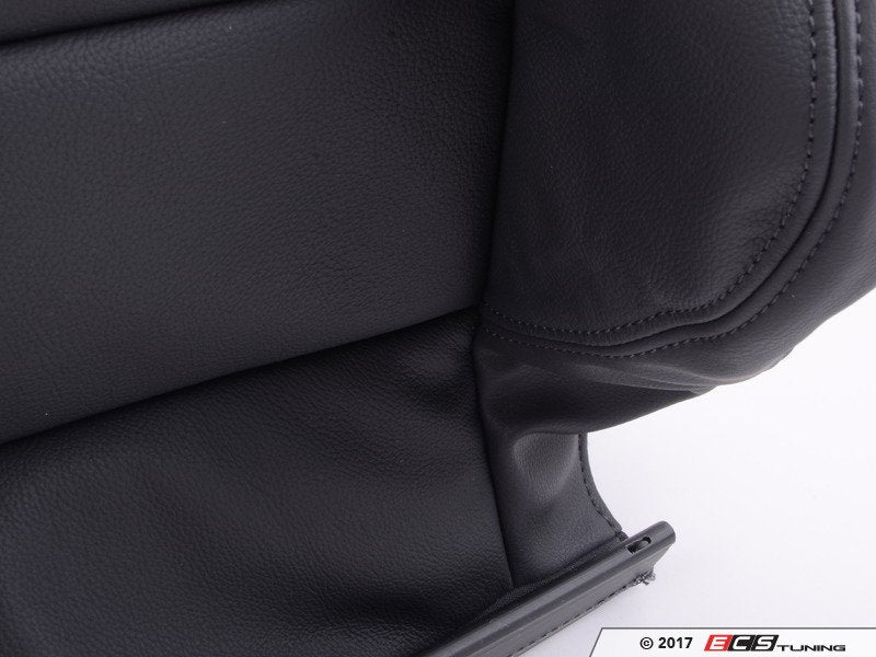 Left Upper Seat Cover - Anthracite Leather