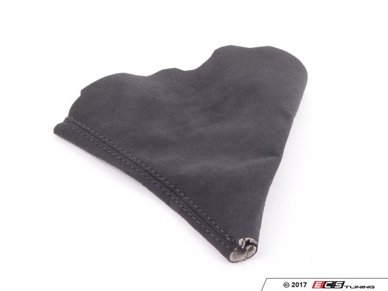 BFI Manual Alcantara Shift Boot - Black Stitching