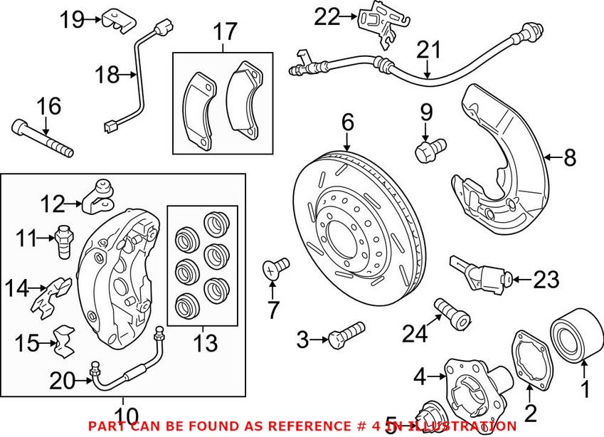 Porsche Wheel Hub 97033160502 – Genuine Porsche