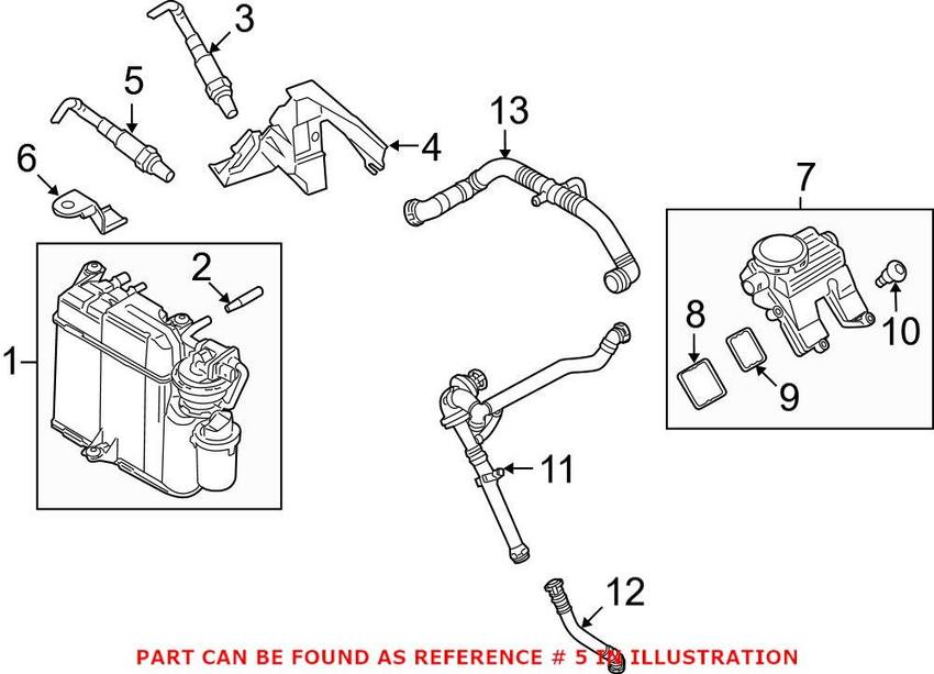 Porsche Oxygen Sensor – Rear Passenger Side 97060617201