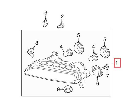 Turnsignal Light Assembly – Front Driver Side