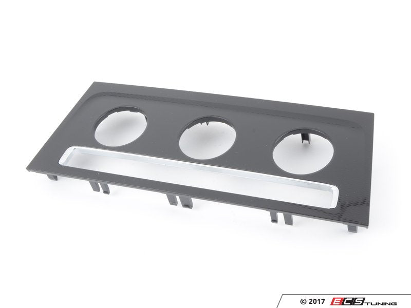 A/c Control head trim - matte black