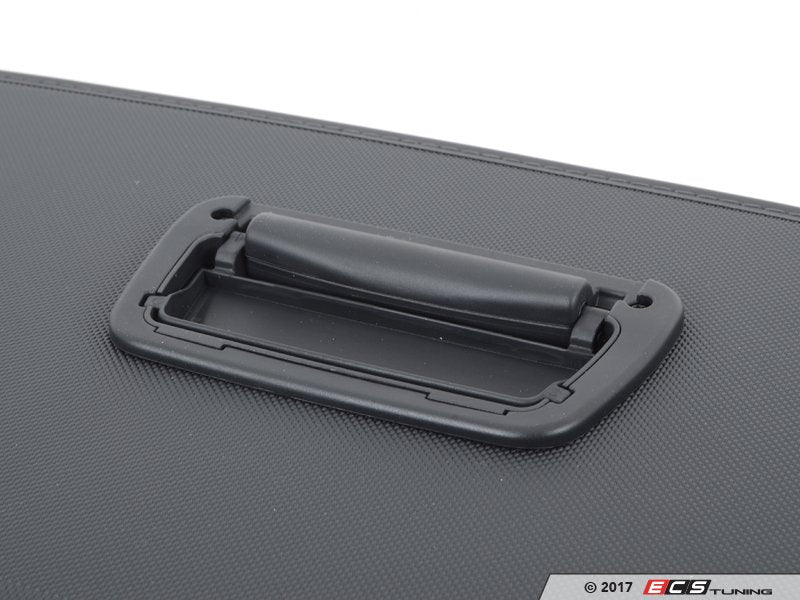 Retractable Cargo Blind - Black