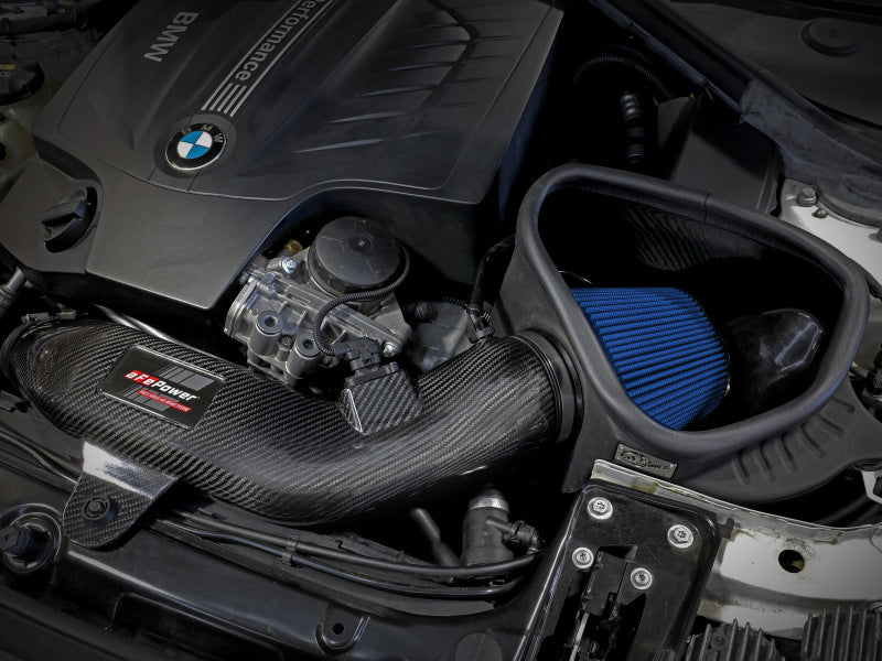 aFe Track Series Carbon Fiber Intake w/Pro 5R Filter BMW M2 (F87) 16-18 L6-3.0L (t) N55