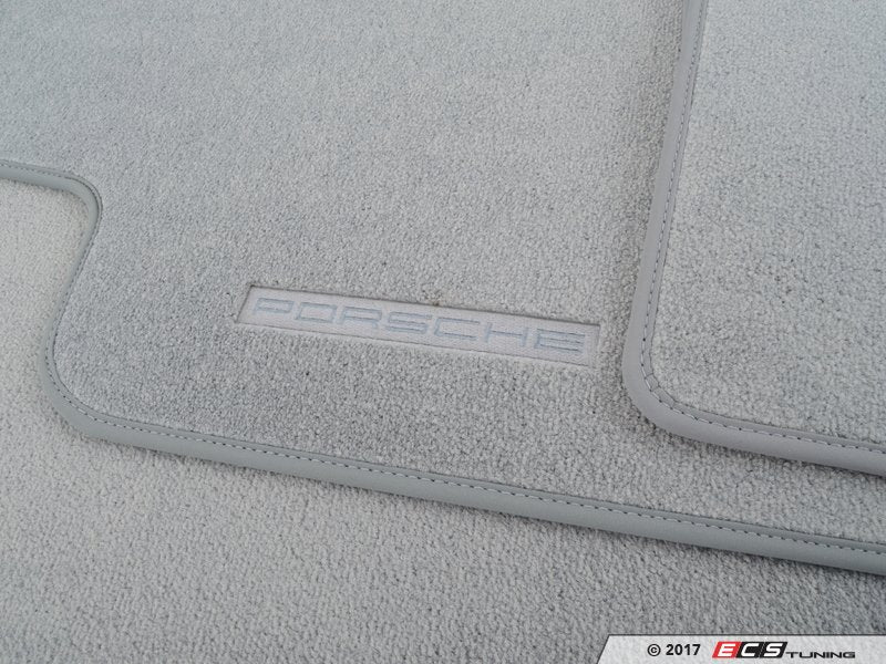 Set Of Floor Mats - Steel Grey