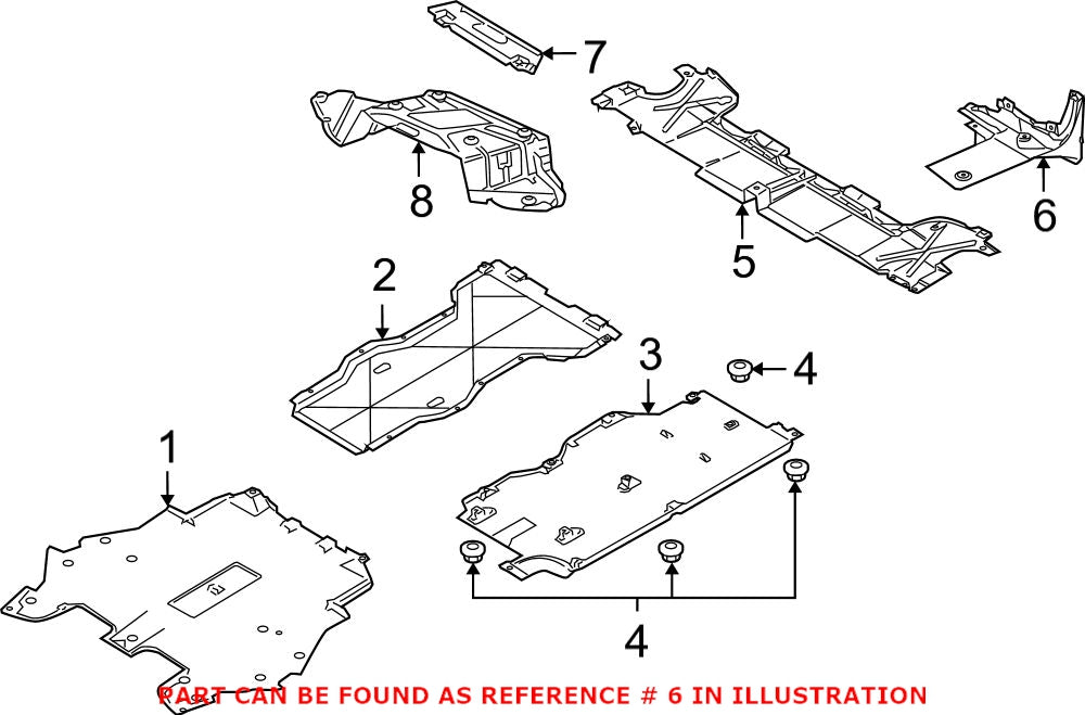 Porsche Mud Guard 9875047940001C – Genuine Porsche