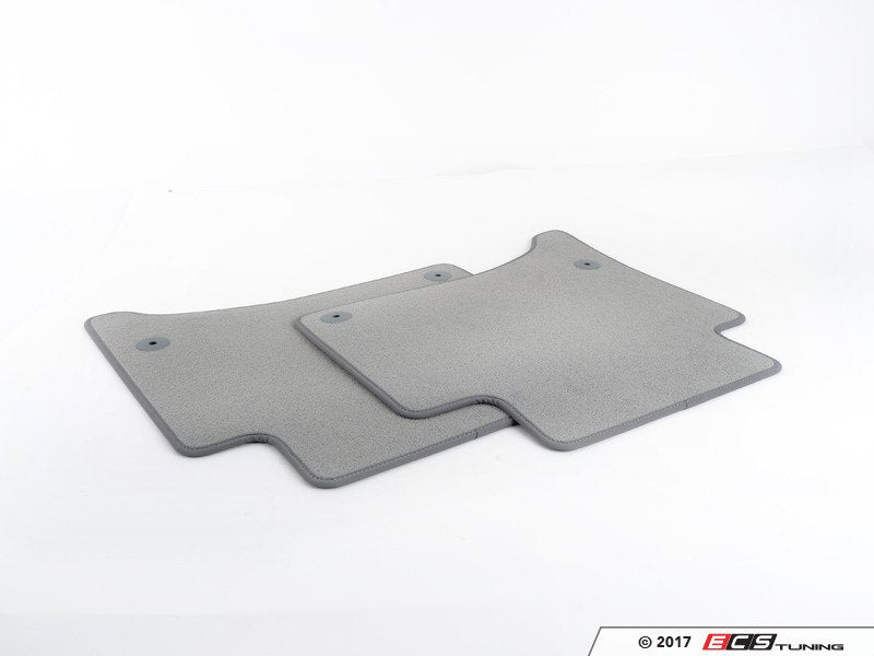 Set Of Floor Mats - Steel Grey