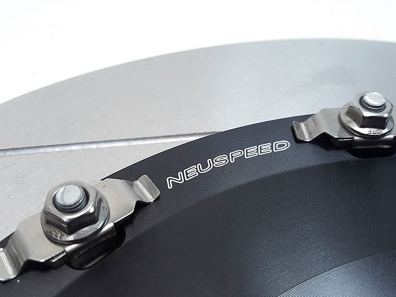 2-Piece Floating Brake Rotors Upgrade Kit | Rear 350mm Slotted • MQBe