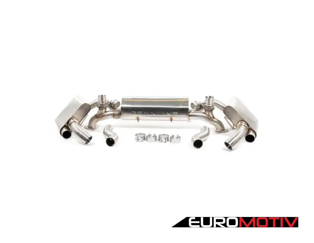 991.1 Valved Performance Exhaust - Silver Tips