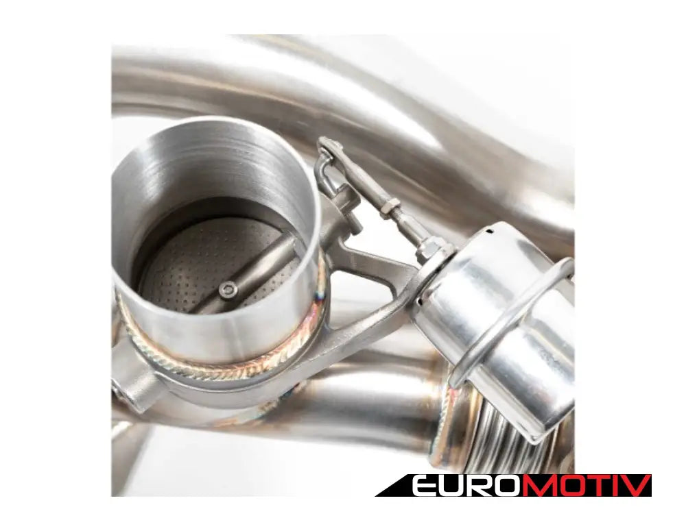 991.1 Valved Performance Exhaust - Silver Tips