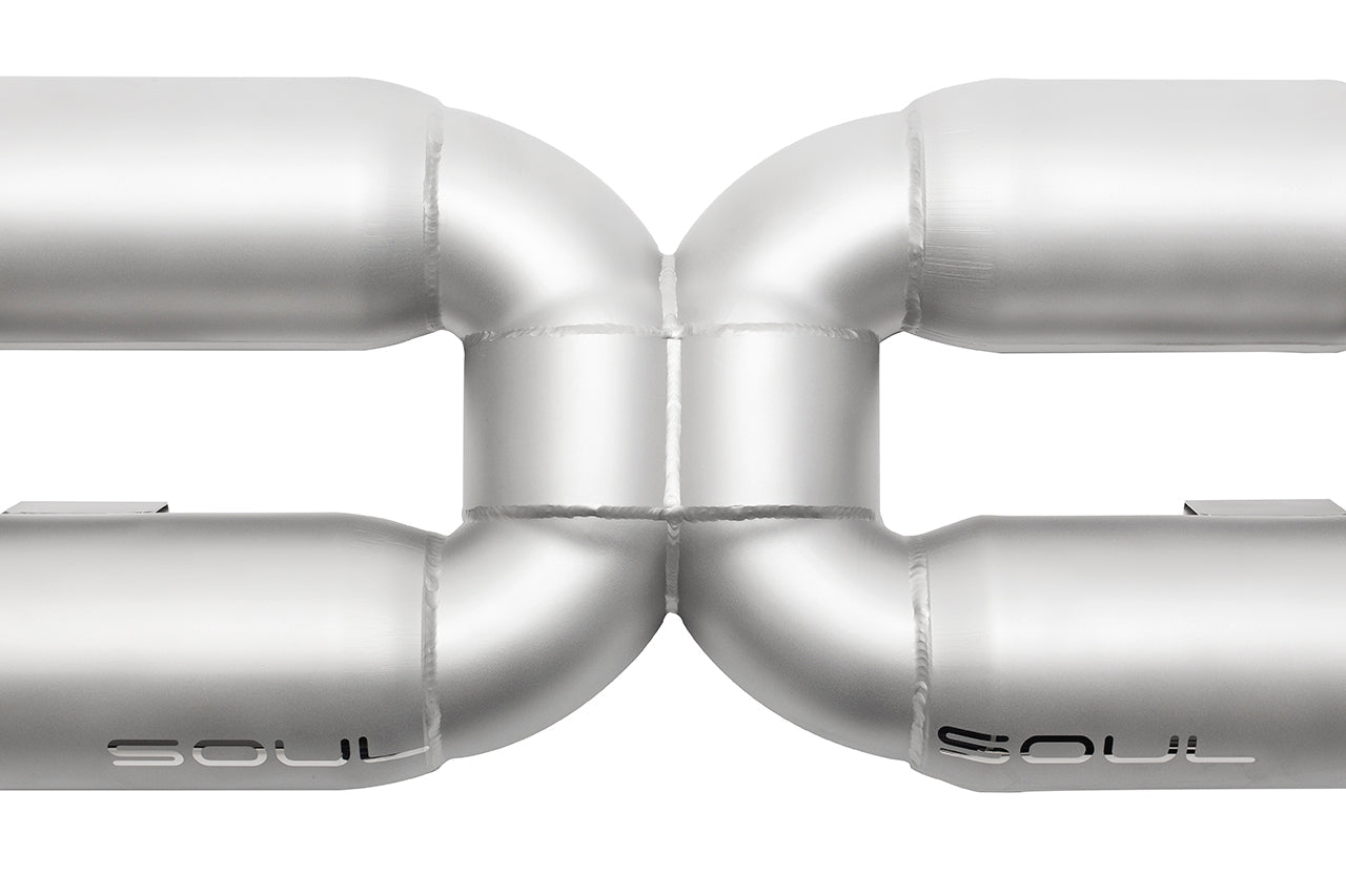 Soul Performance Products - Sport X-Pipe Exhaust System (991 Turbo)