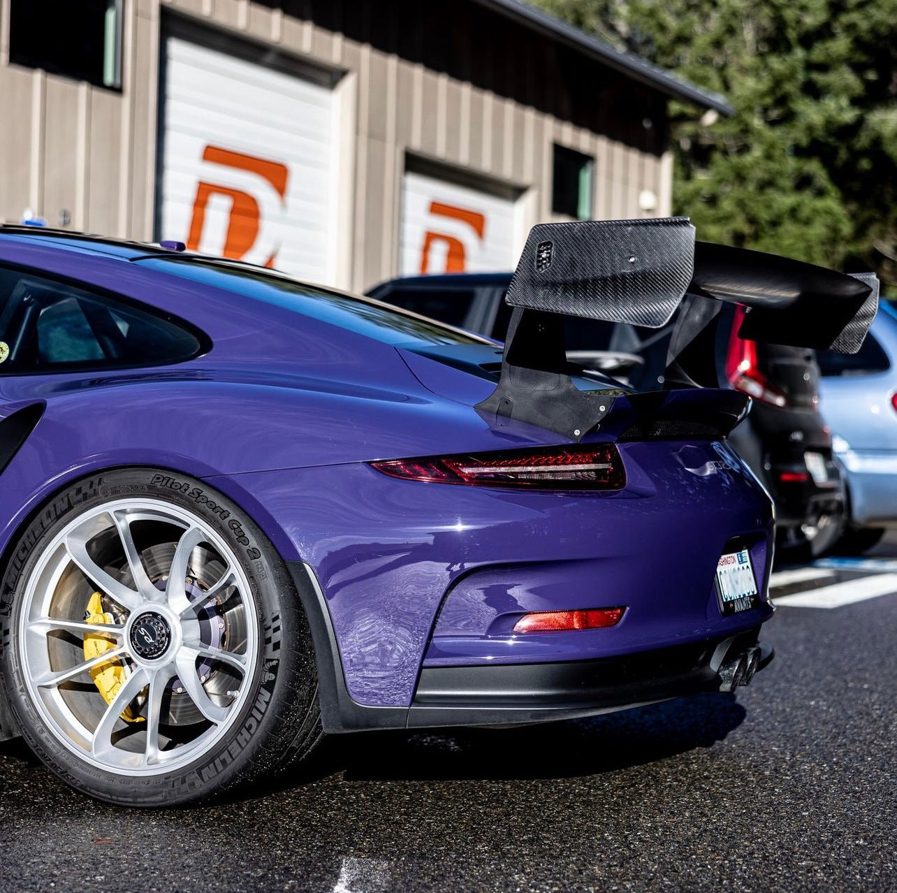 991 GT3RS and GT2RS "Valkyrie" Carbon Swan Neck Wing