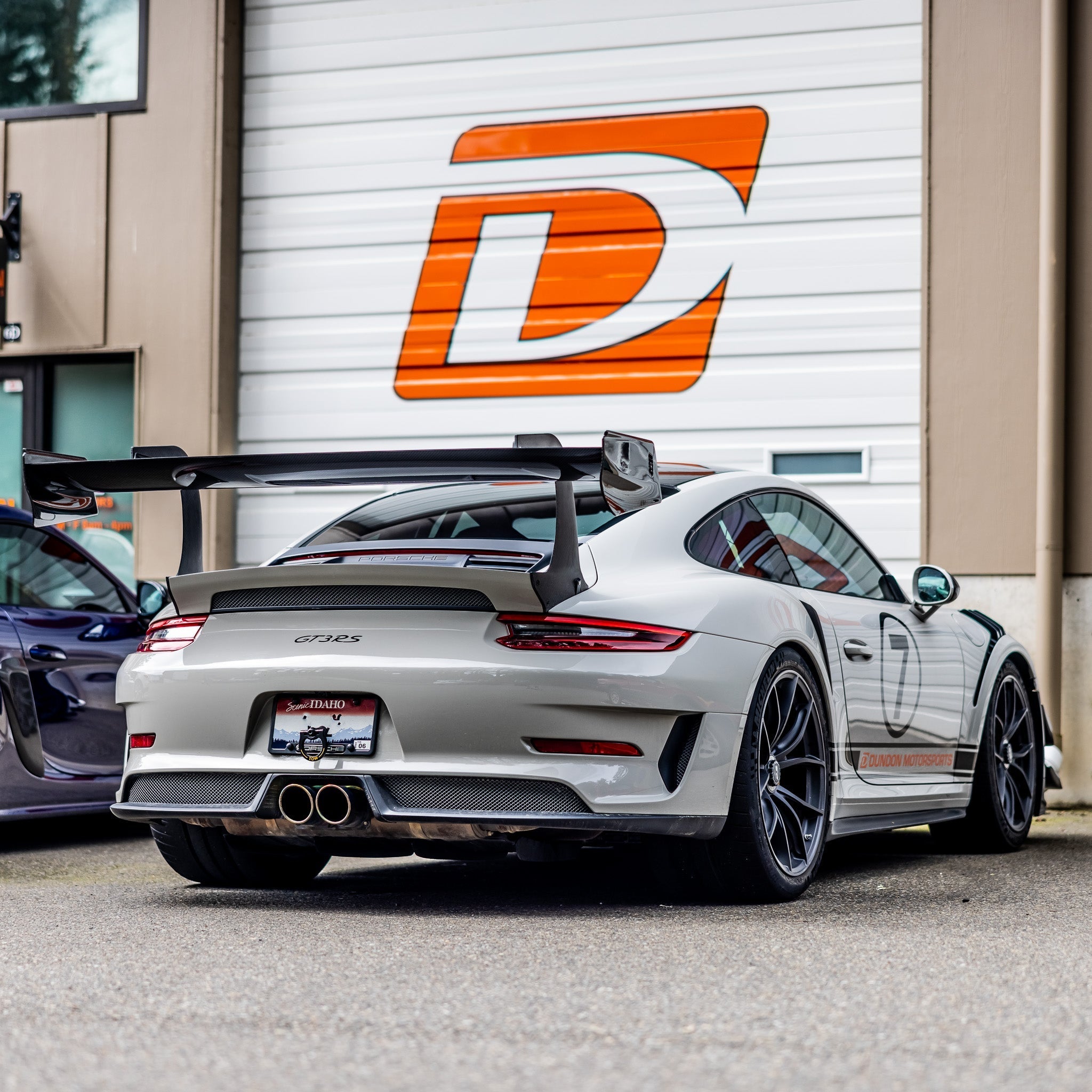 991 GT3RS and GT2RS "Valkyrie" Carbon Swan Neck Wing