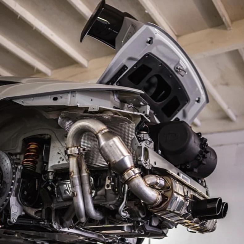 991.1 GT3 Long Tube Street Header Exhaust System