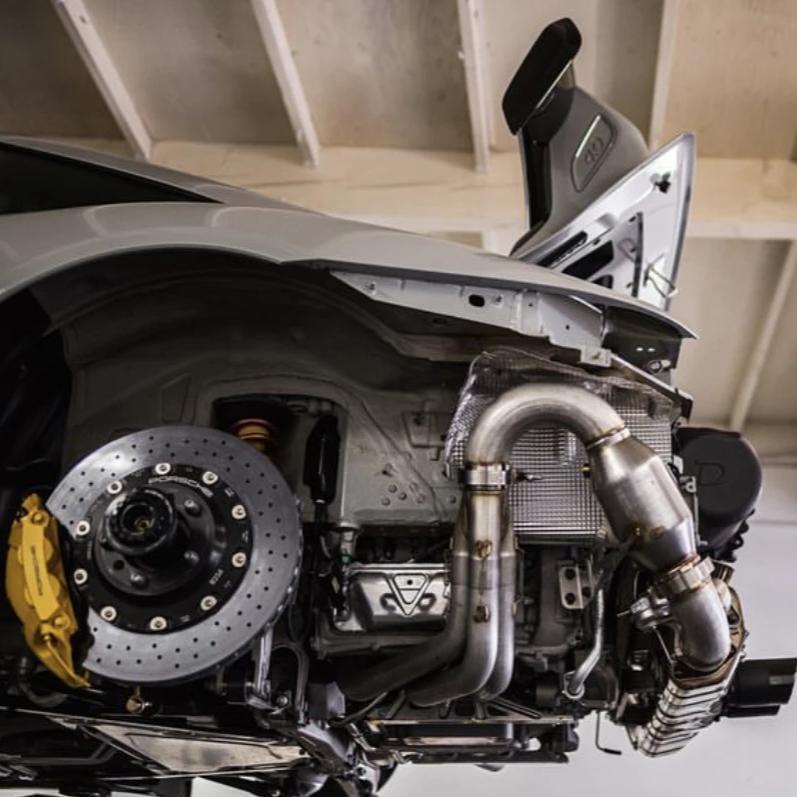 991.1 GT3RS and 911R Long Tube Street Header Exhaust System