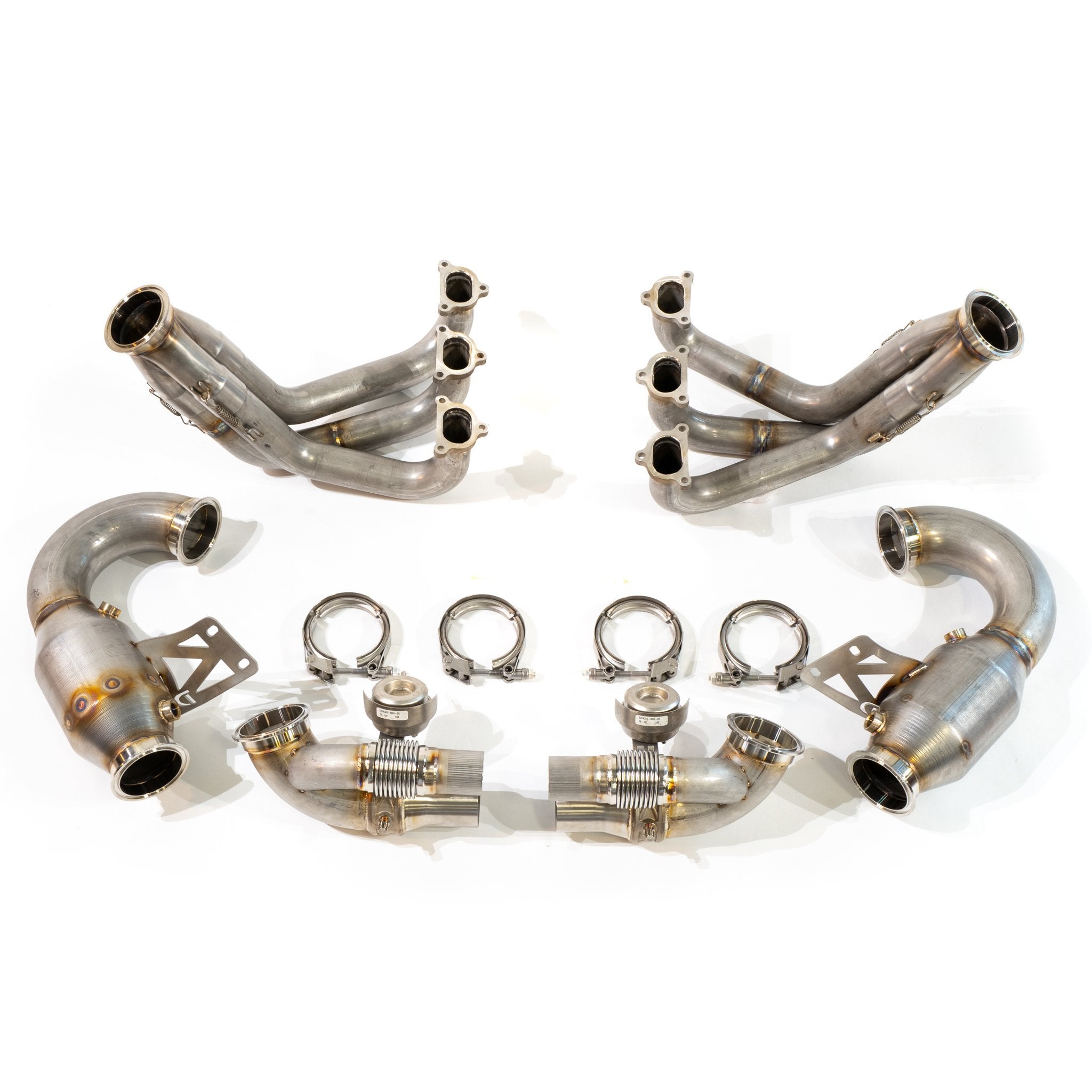 991.2 GT3 Long Tube Street Header Exhaust System