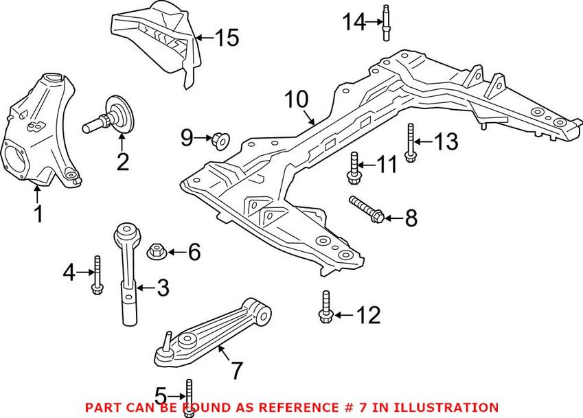 Suspension Control Arm – Front (Rearward)