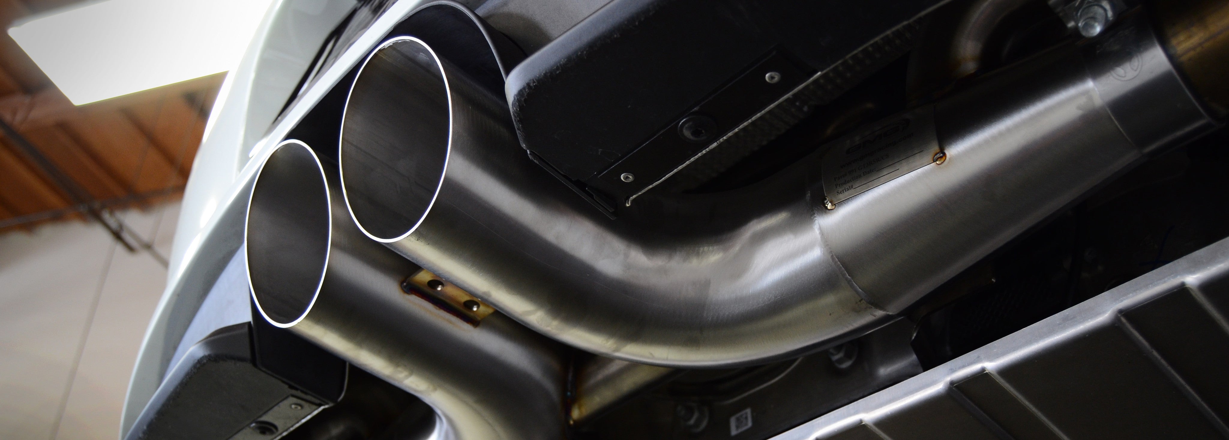 991 GT3/GT3RS GMG WC Center Section Exhaust