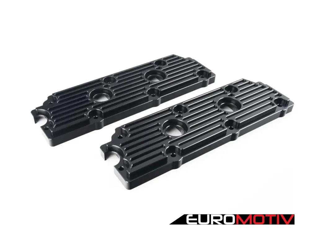 993 Billet Aluminum Upper Valve Cover Pair - Black