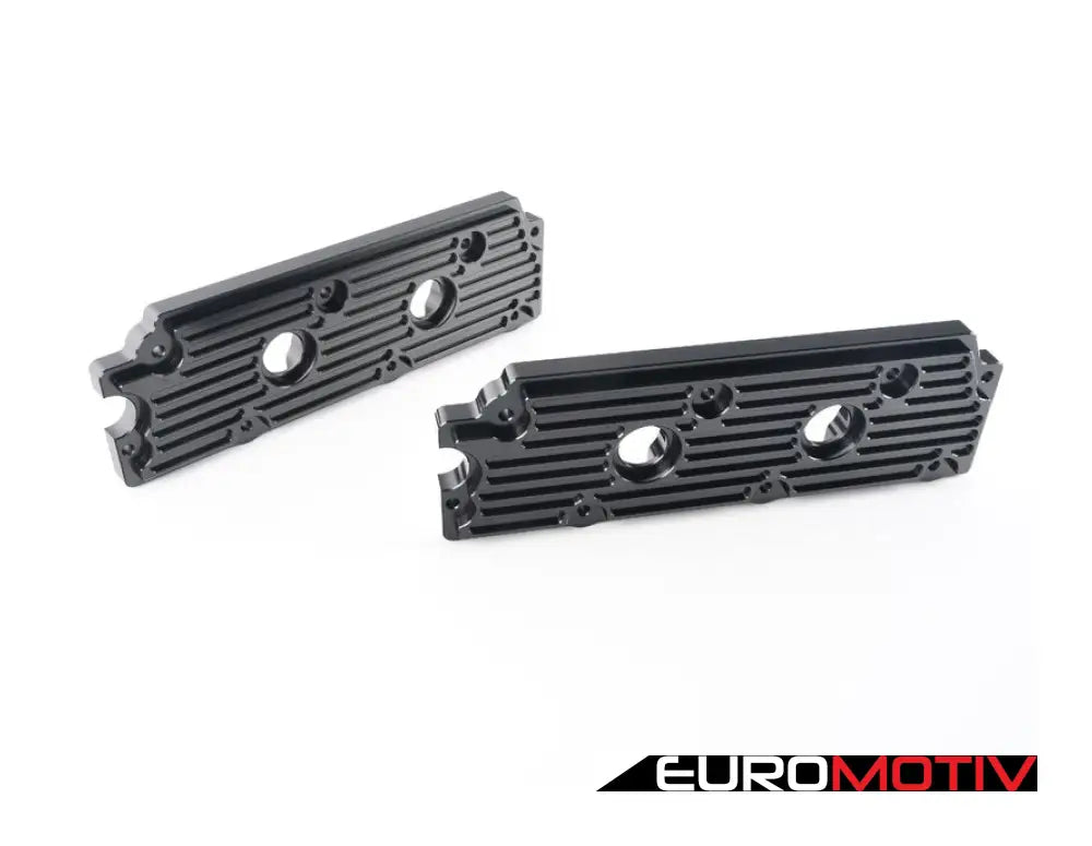 993 Billet Aluminum Upper Valve Cover Pair - Black