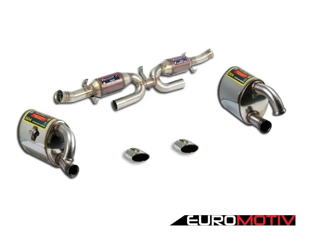 993 Performance Exhaust System - Race Mufflers